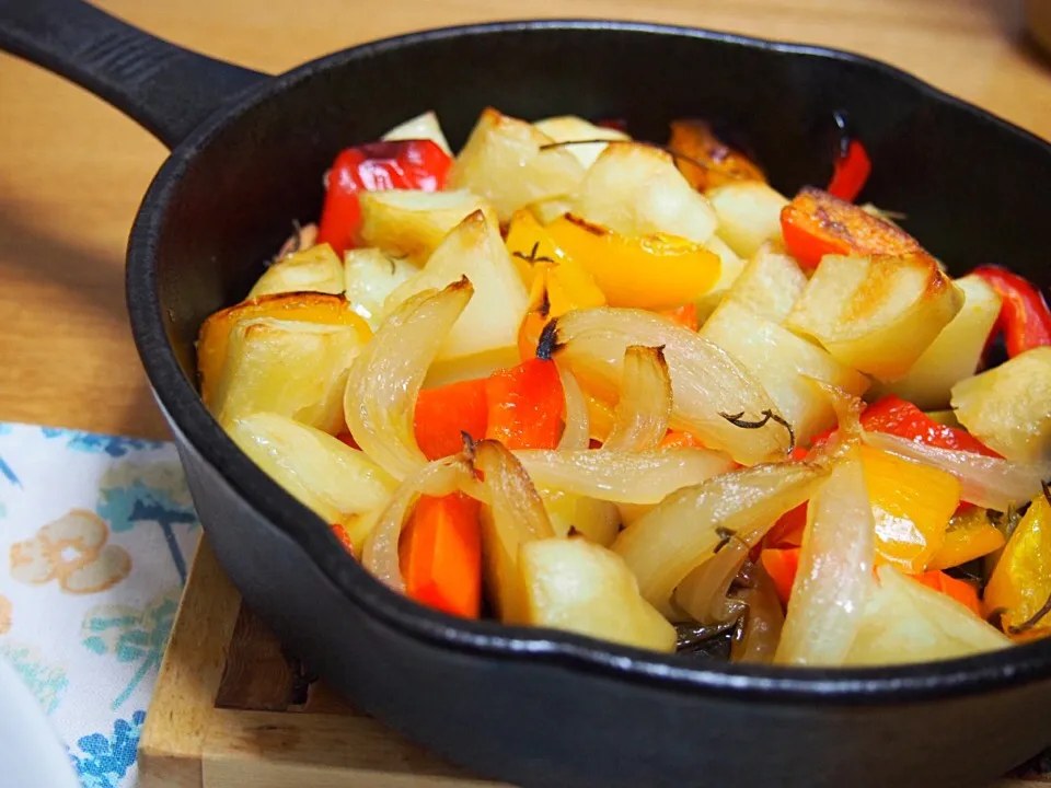 お庭のローズマリーで◎野菜のグリル|はらぺこあゆむし◡̈さん