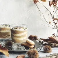 Chestnut tiramisu