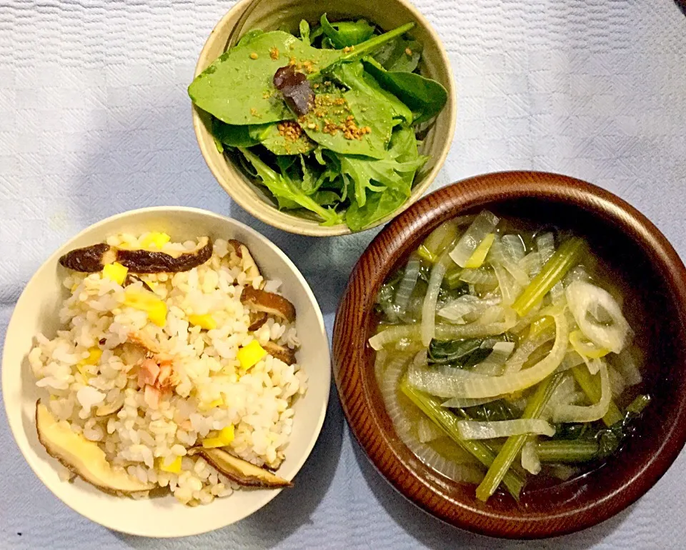 今日の朝ごはんです🍚|emmagoma6さん