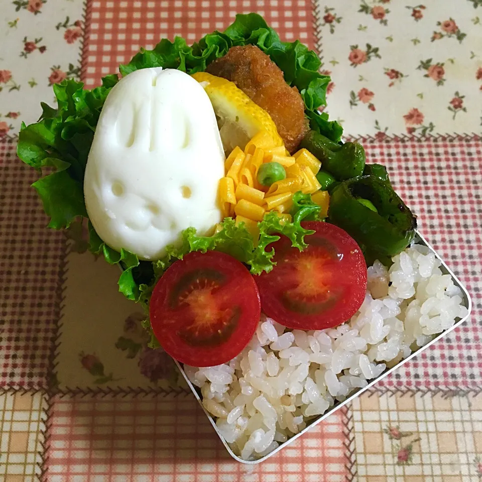 うさぎたまご弁当🍱|＊ゆみしぼり＊さん