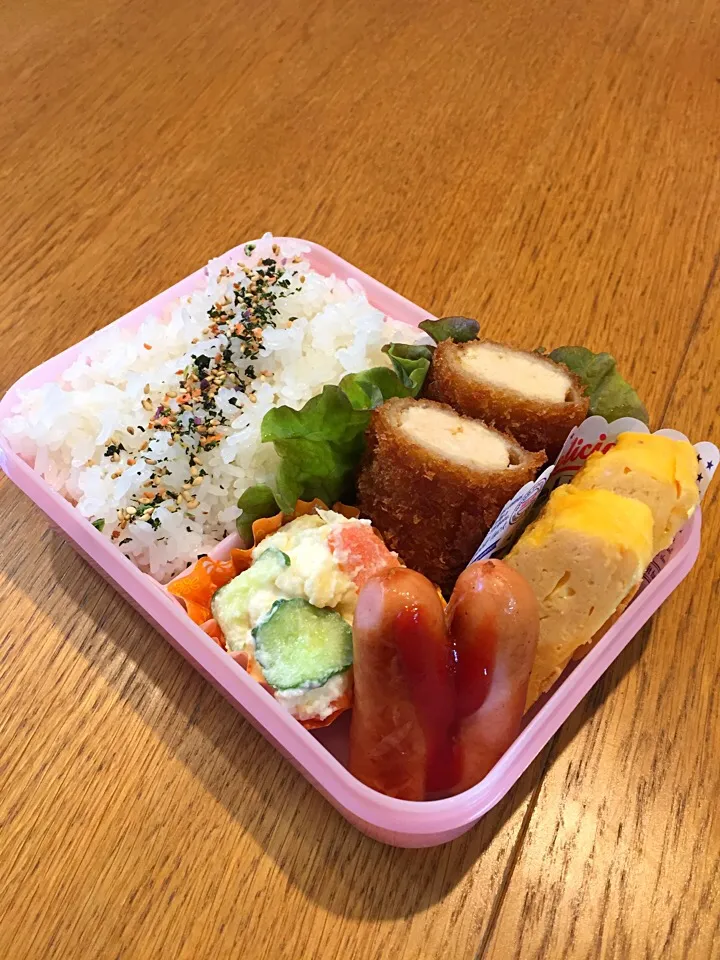 娘 テスト前  塾ささみカツ弁当|まつださんさん