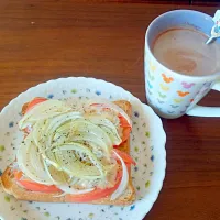 しらすのピザトースト|ゆきんこさん