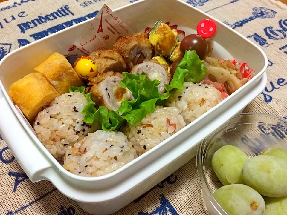 Snapdishの料理写真:今日の部活弁当♪|Hiromi  Nobaさん