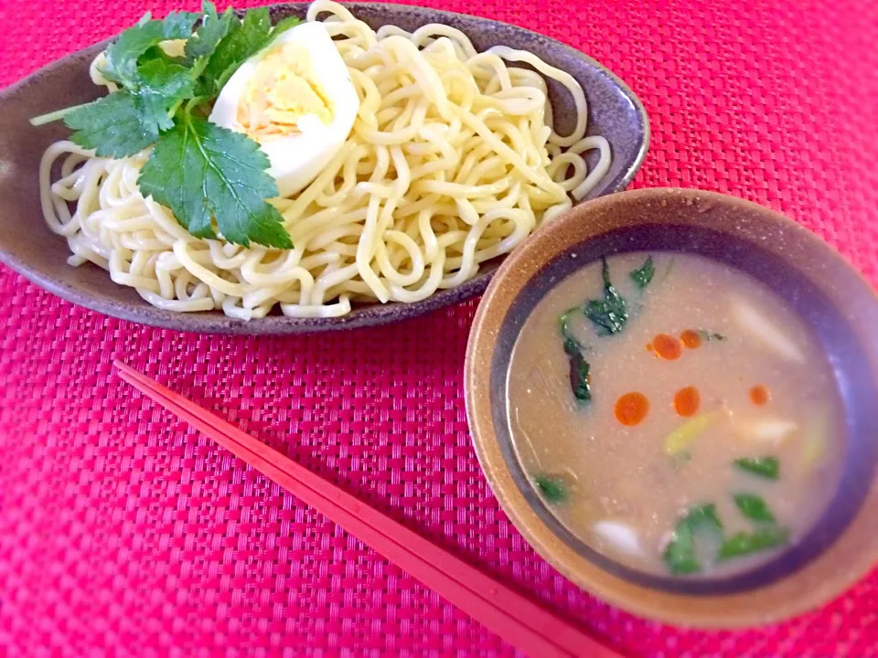 Snapdishの料理写真:海老味噌つけ麺|ゆっちこさん