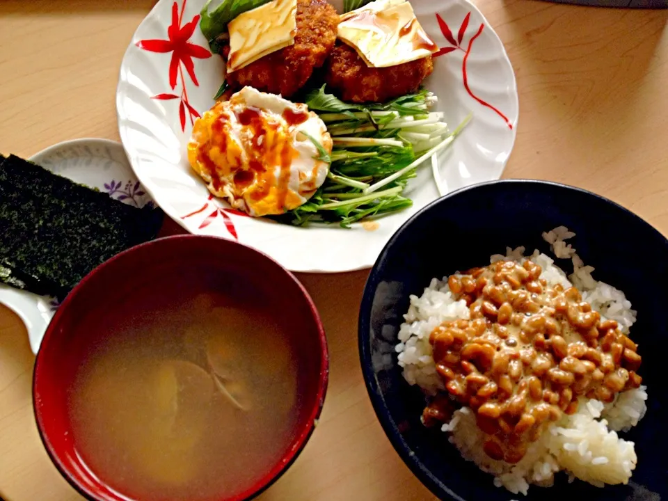 11月13日朝食兼昼食|ばぁさんさん