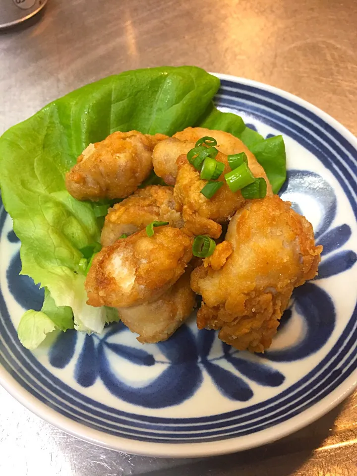 鮭の白子の唐揚げ|洋介さん