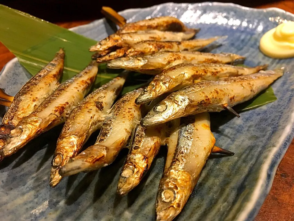 きびなごの一夜干し ปลาตัวเล็ก🐟@ที่ญี่ปุ่น ร้าน MIKOTO 九州うまかもん みこと|akiさん