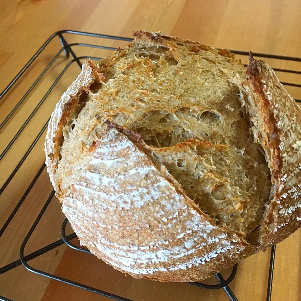 酵母ストレートでカンパーニュ🍞|ba.a.ba_キッチンさん