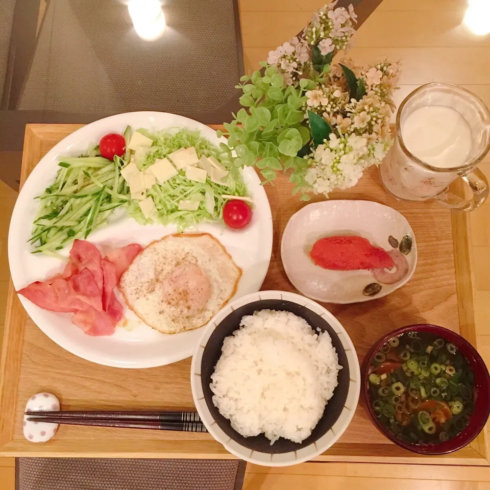 Snapdishの料理写真:11/14❤︎主人の朝ごはん❤︎|Makinsさん