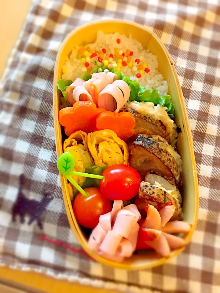 レンコンのはさみ焼き弁当|Nagashima  Yukoさん