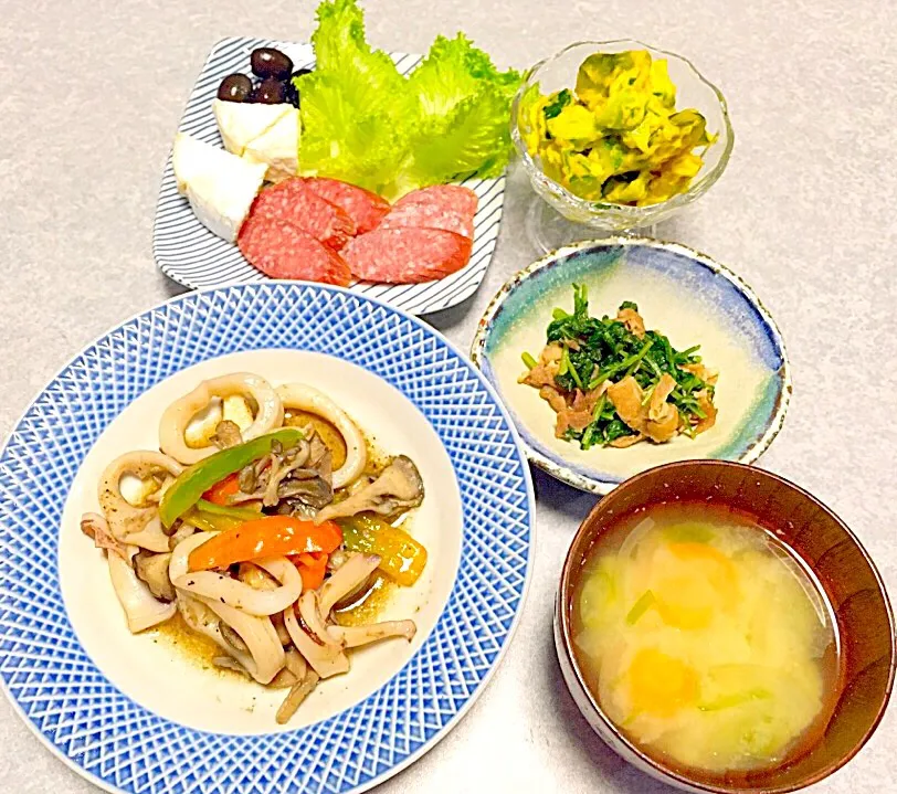 野菜が高いので いただいたものを使って晩ご飯(#^.^#)|Orie Uekiさん