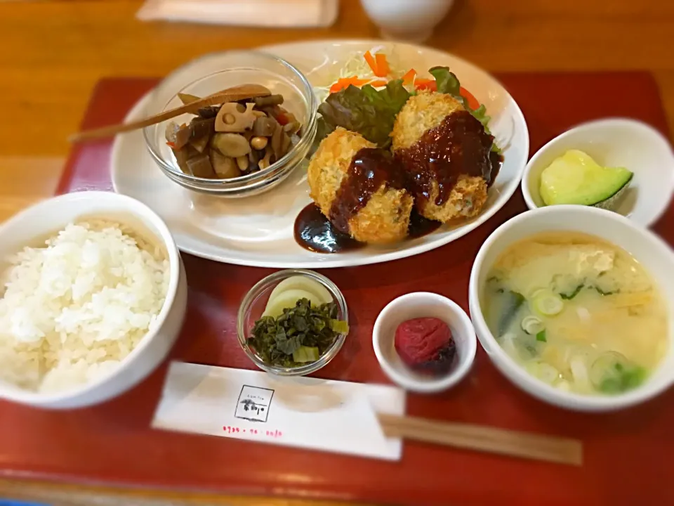 コロッケ定食|茶一郎さん