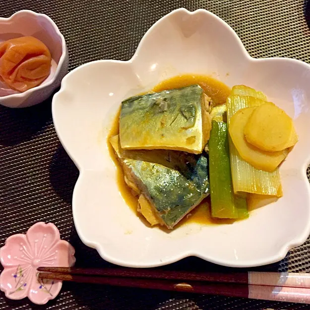 鯖の味噌煮|高戸 あおいさん