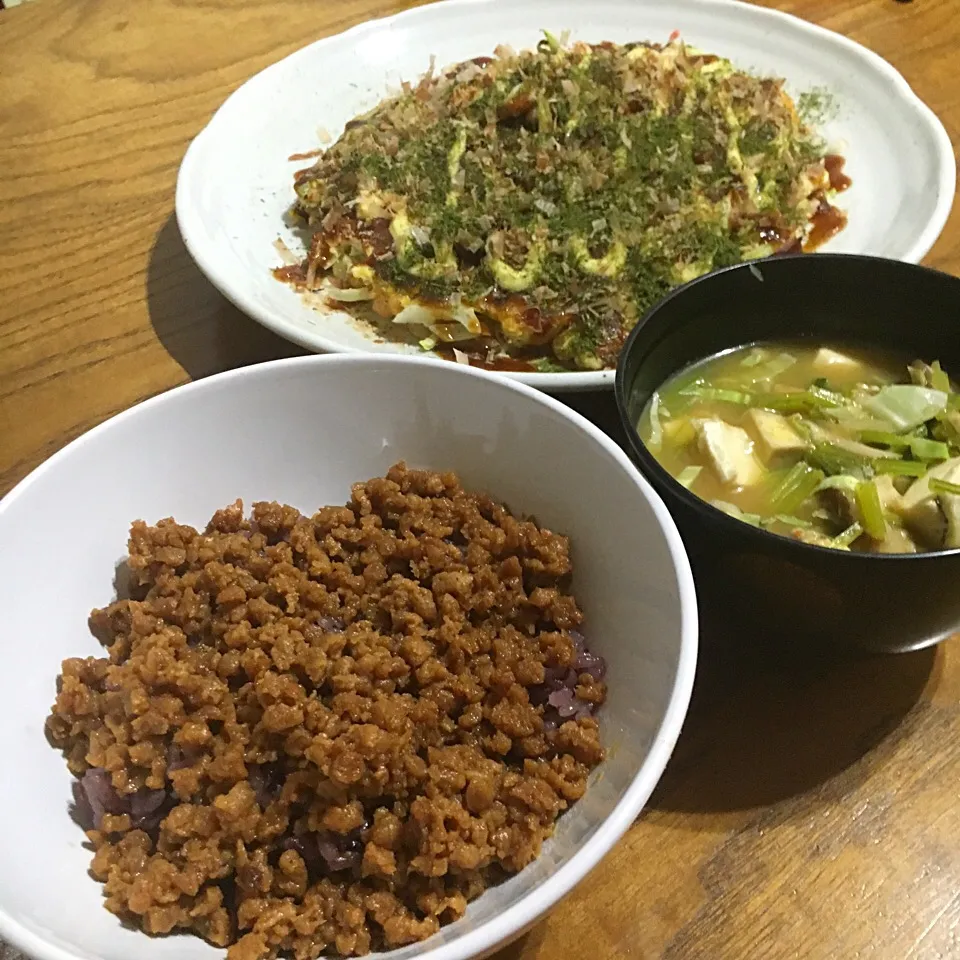 大豆ミートそぼろ丼|seiko Oさん