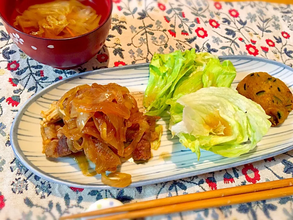 牛肉のキノコ巻き🐮
ゆる～～～く糖質制限していこうかな～～と思い初めている今日この頃😋|ともえさん