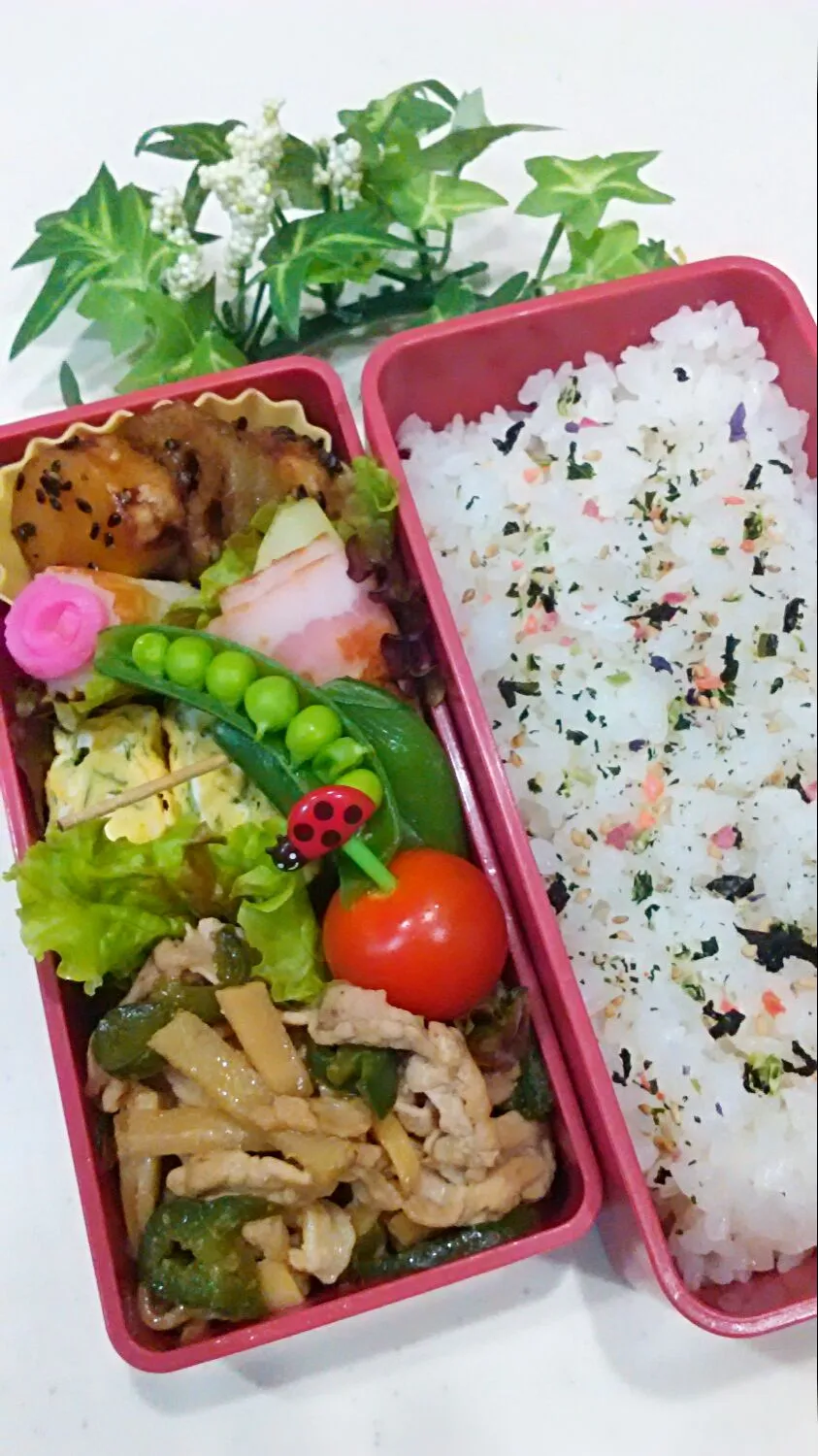 Snapdishの料理写真:11月14日の娘弁当♪|ノリティアさん