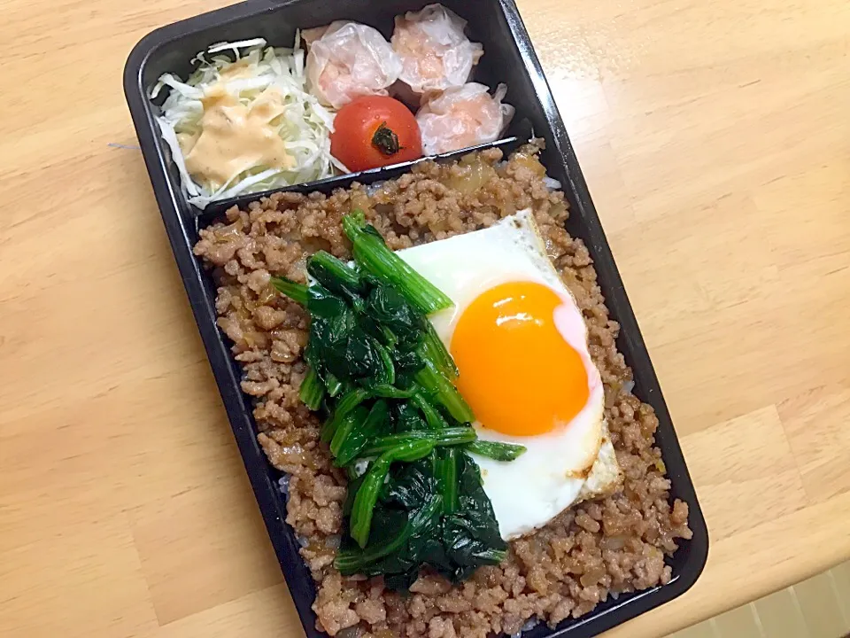 三色丼弁当|ゆりえさん