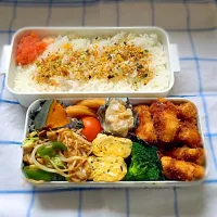 Snapdishの料理写真:男子高校生のお弁当|ベスさん