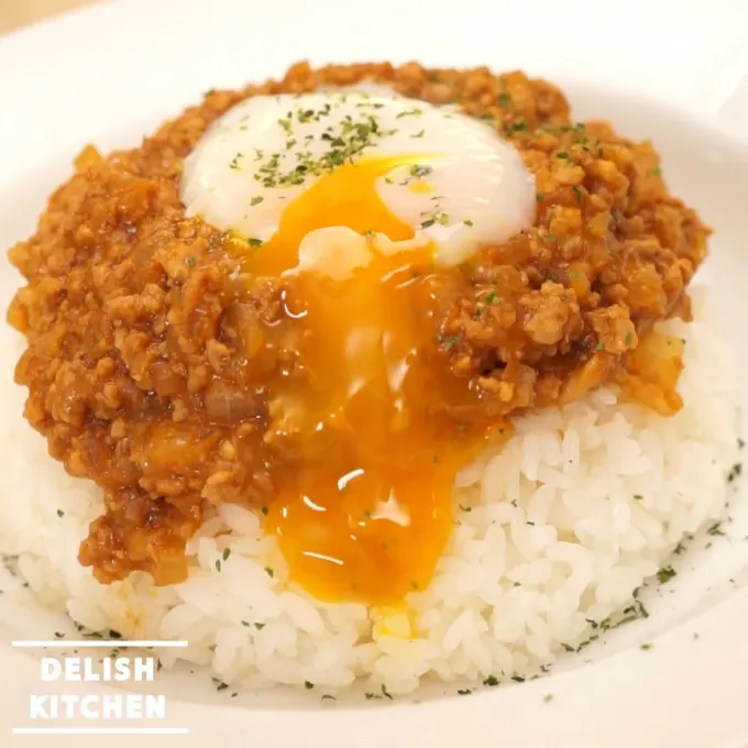 【動画】レンジキーマカレー #delishkitchentv|DELISH KITCHENさん