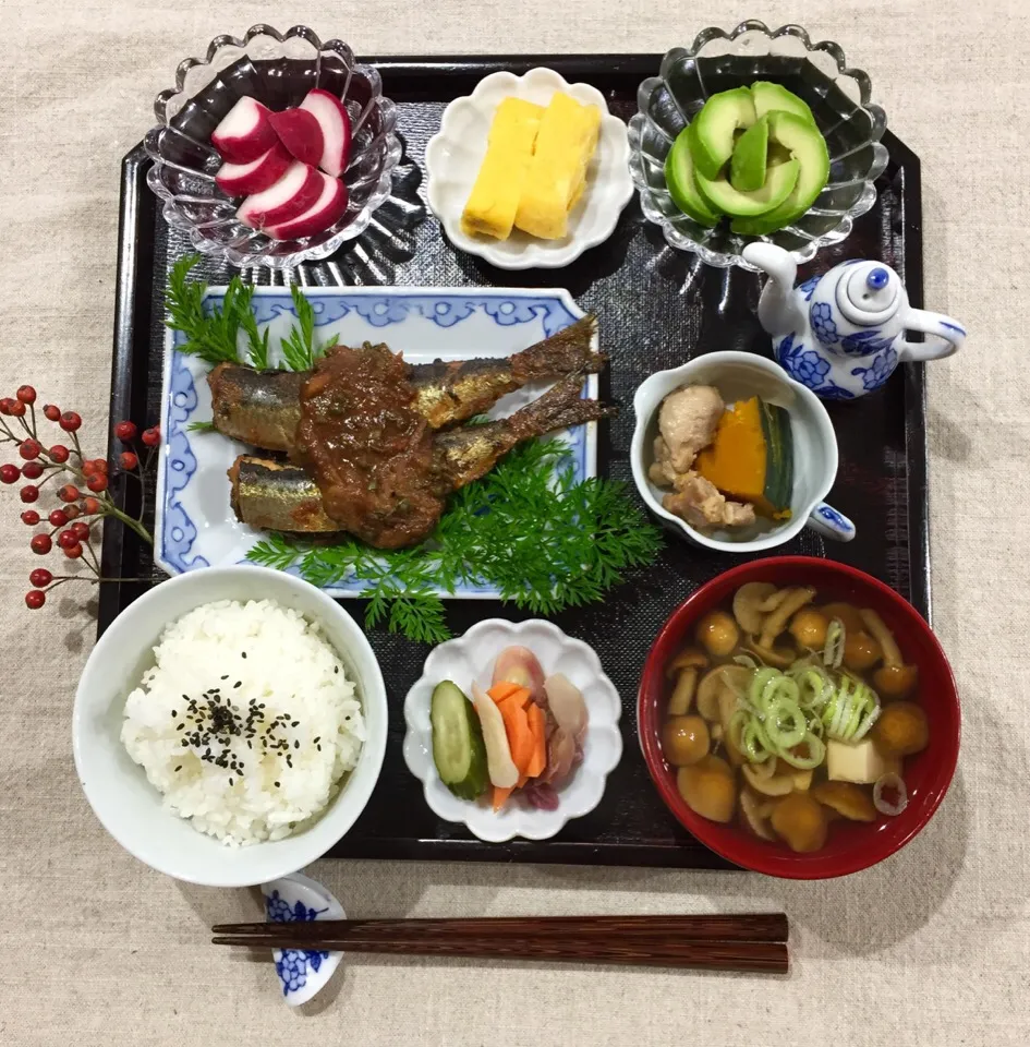 鰯糠炊き(じんだ煮)御膳|pigronaさん