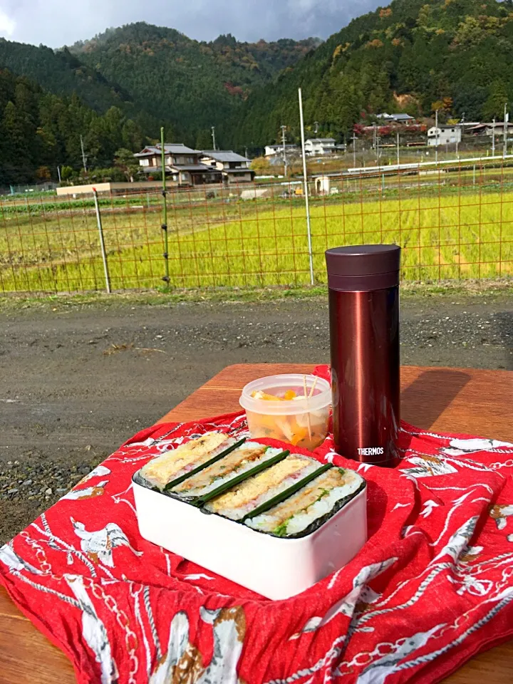 ピクニック・ランチ♬ (▰˘◡˘▰)☝︎|Yoshinobu Nakagawaさん