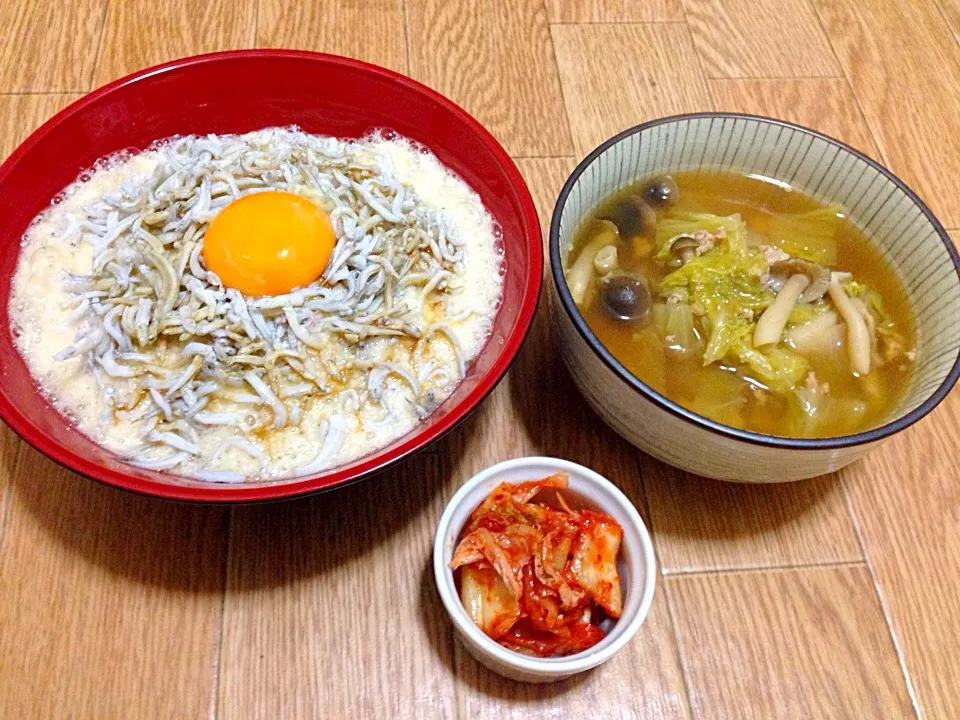 Snapdishの料理写真:旦那ちゃんの夕食♥️|ちゃびきゅさん