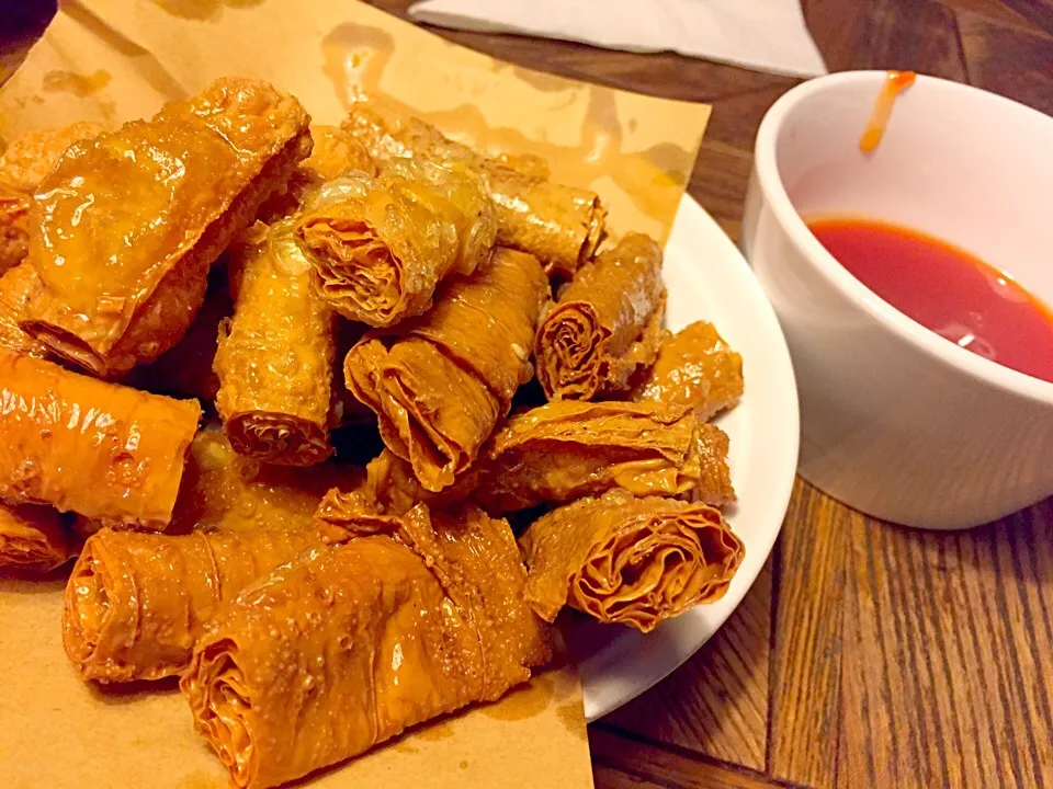 Deep fried tofu skin|Sky Blueさん