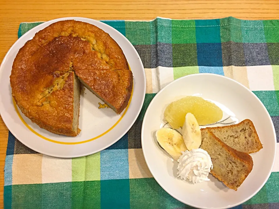 Snapdishの料理写真:バナナケーキ|オリーブさん