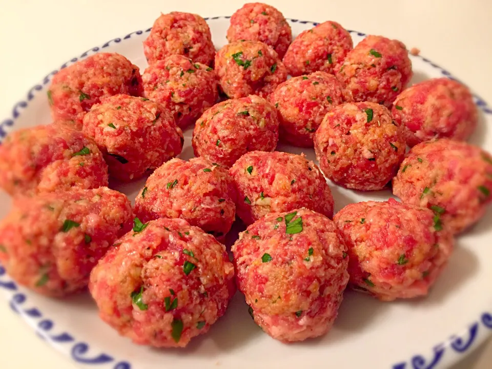 Polpette di Mammina !
Uniche al mondo 😋😋😋|Fabio  Palmieriさん