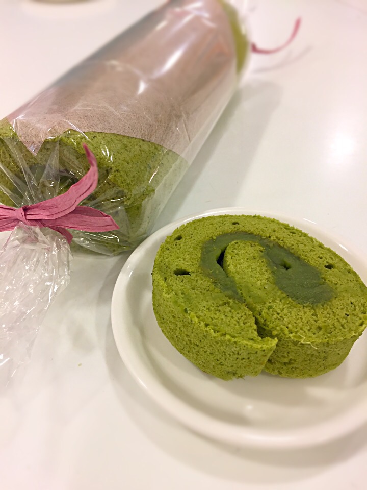 抹茶ゆずあんロール