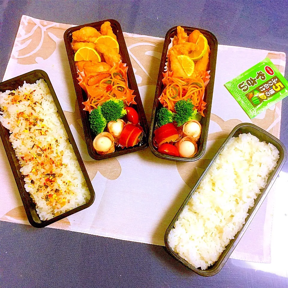 旦那&長男弁当|よっち13さん