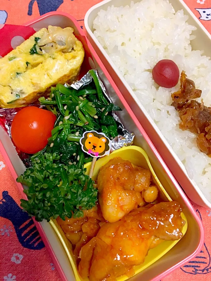 鶏チリ弁当|かりんかさん