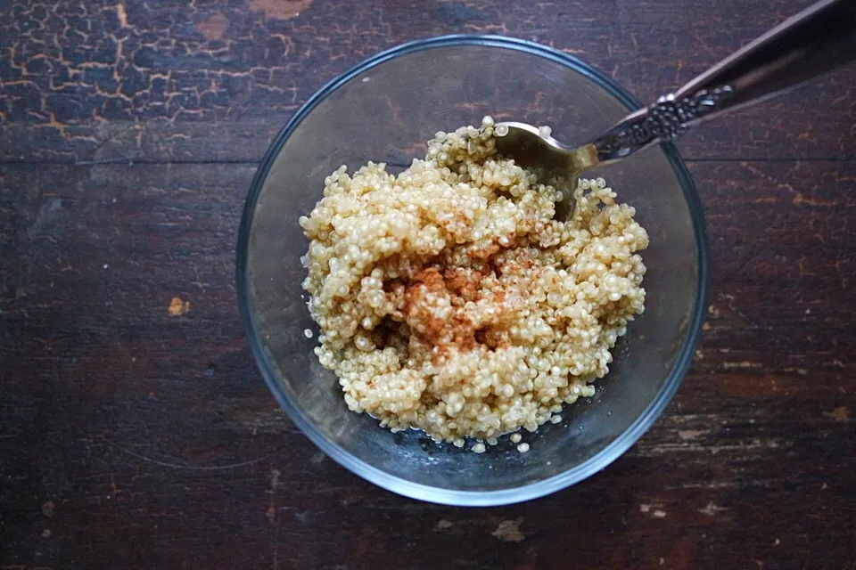 Quinoa with brown sugar and honey|Heather Mayさん