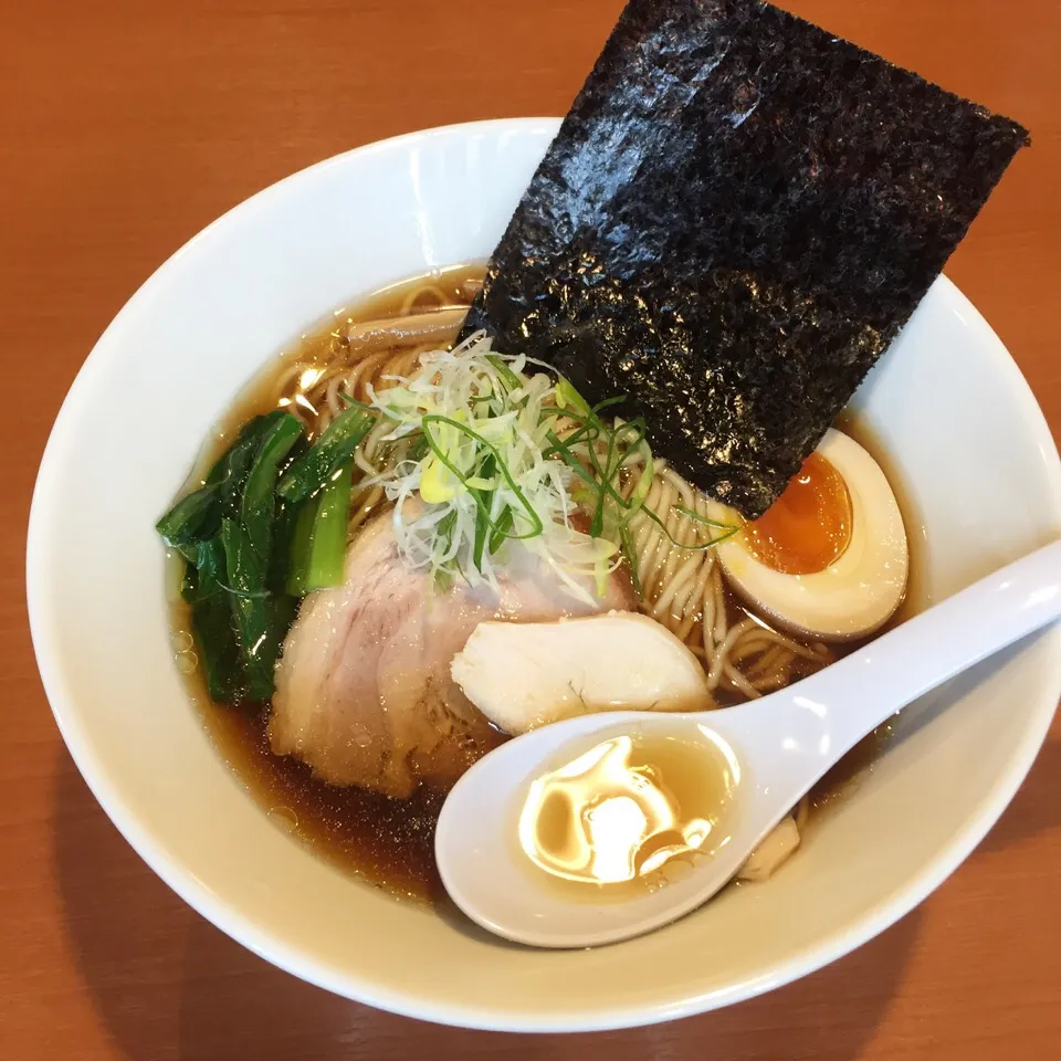 麺's菜ケ蔵 新得地鶏醤油|カウンター嬢さん