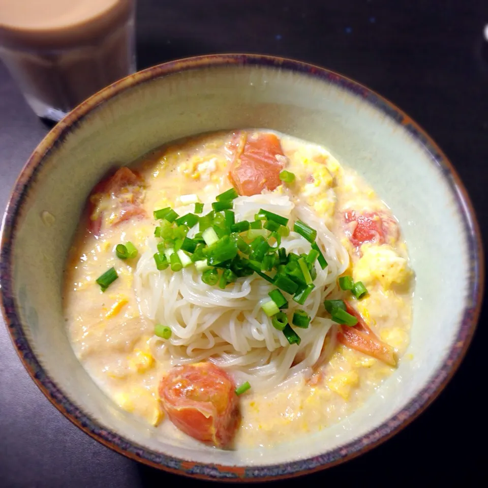 トロたまミルクにゅうめん|谷口菜津子さん