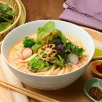 話題のヘルシーフードを再現！ ベジラーメン風うどん #AllAbout