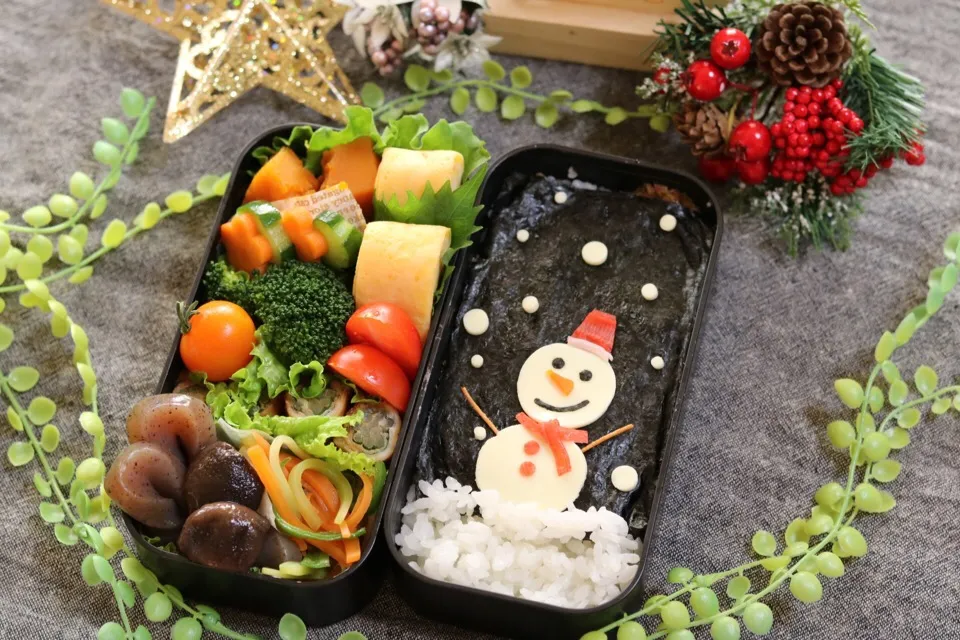 雪だるま弁当|ertmkさん