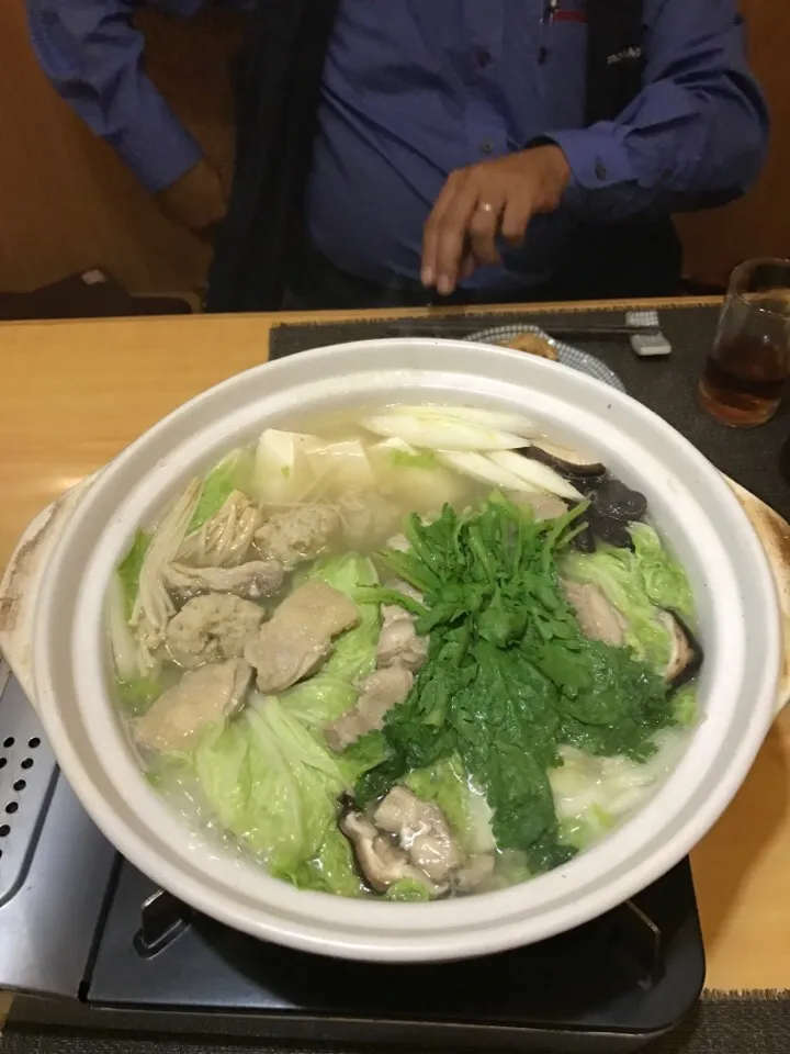 Snapdishの料理写真:鶏つくね鍋|まさとしさん