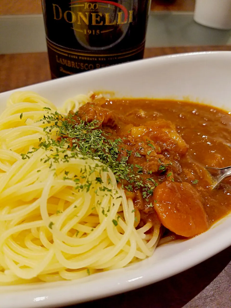 カレースパゲッティー🍝☆ごはん🍚より💓|unotacoさん