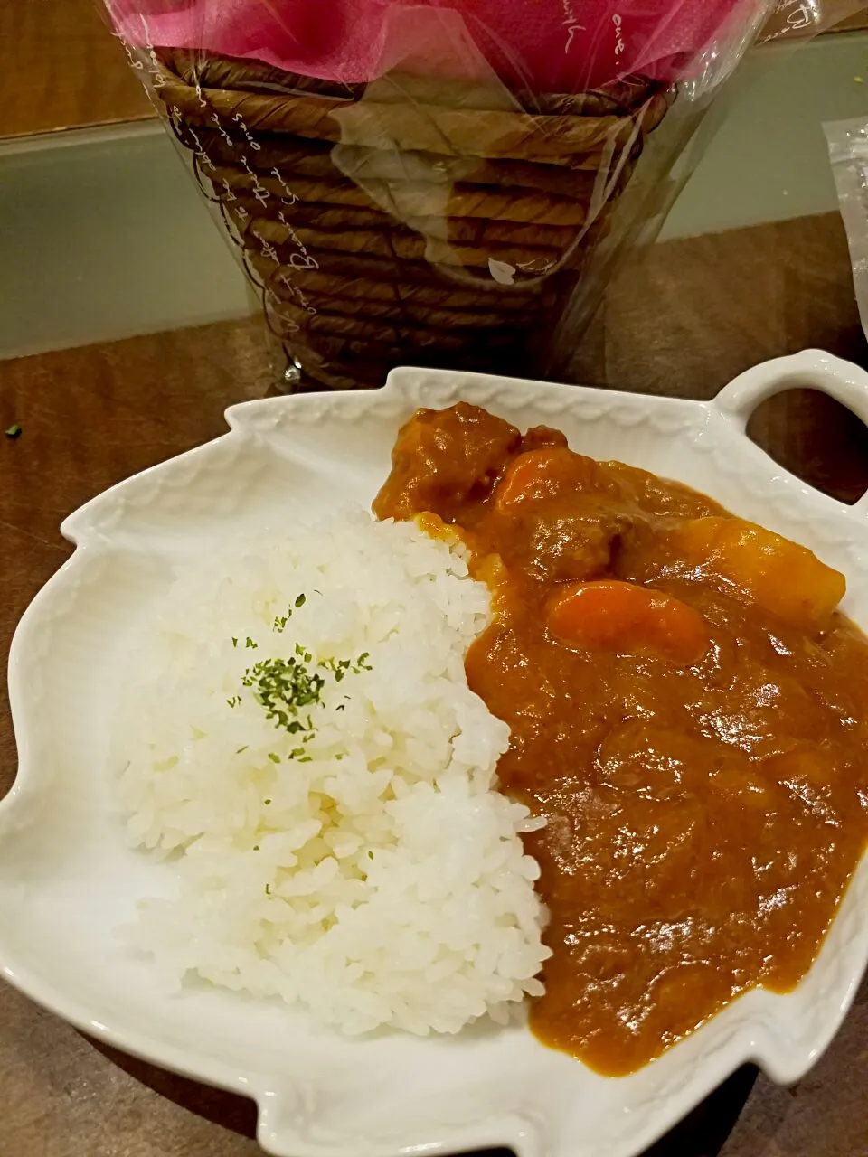 ちびっこはカレーライス☆甘口＋ちょい中辛🌿|unotacoさん