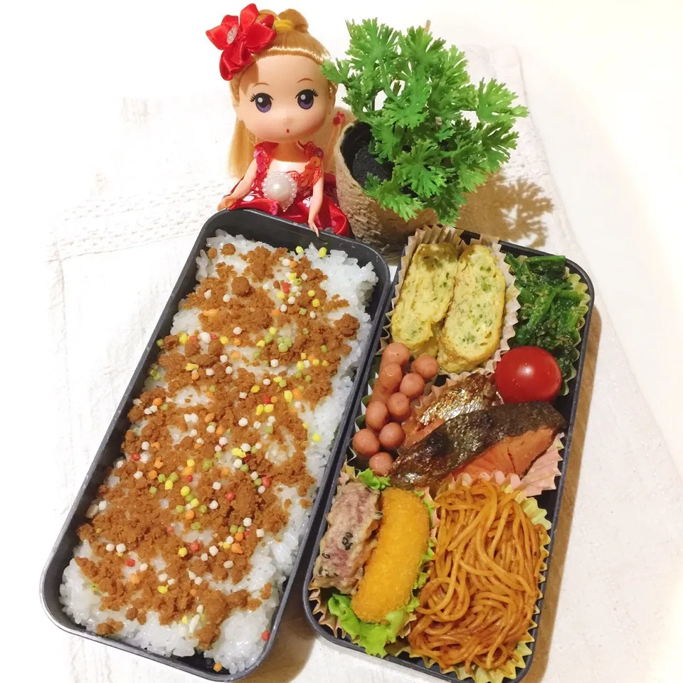 11/18❤︎主人の鶏そぼろ弁当❤︎|Makinsさん