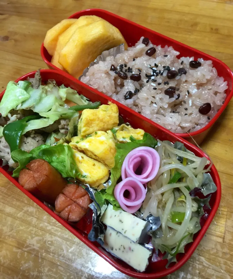 🎀姫のお弁当🍱お赤飯|keikoさん