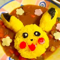 Snapdishの料理写真:ピカチューカレー|リナさん