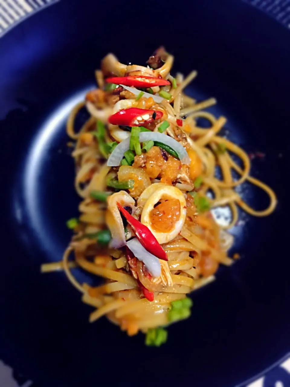 Spaghetti salty egg sauce 
Homemade thai fusion|Beer Anantakulさん