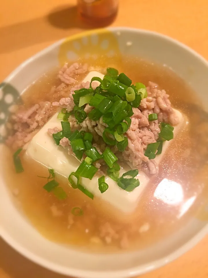 そぼろあんかけ豆腐(o^^o)|アリエッティさん