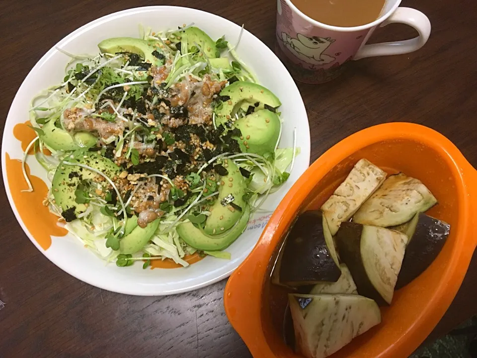 電子レンジでナスの煮浸し風|ryookkkkoさん