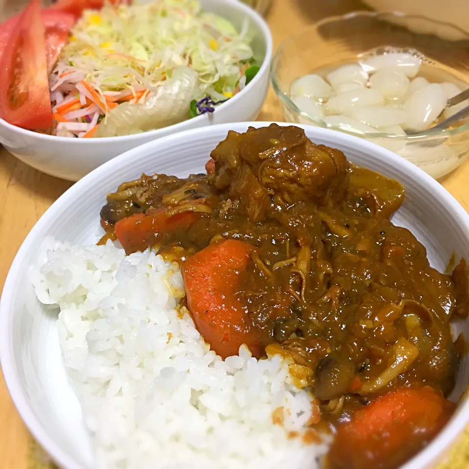 Snapdishの料理写真:金曜日カレー|りんごっちさん