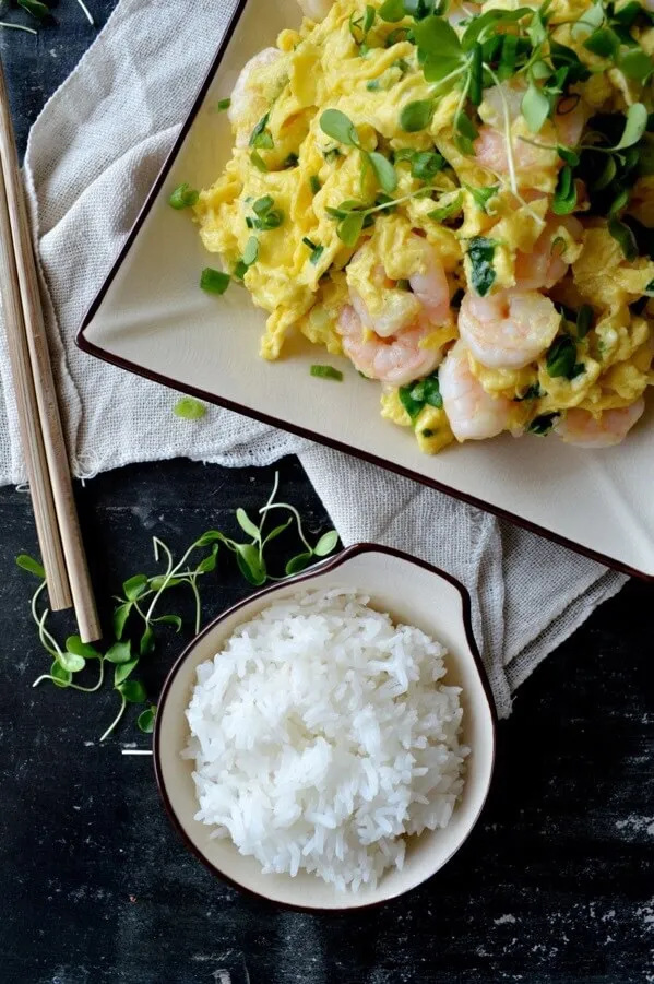 Snapdishの料理写真:Stir-fried Shrimp and Eggs|💕Food Love💕さん