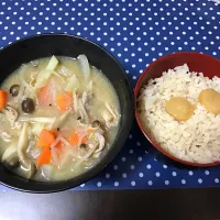 具沢山豚汁作りました！|krkyhさん