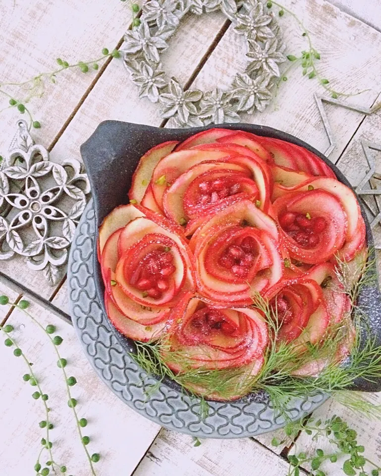 apple flower clafoutis❁|⋆͛*͛wandering.cat⋆͛*͛さん